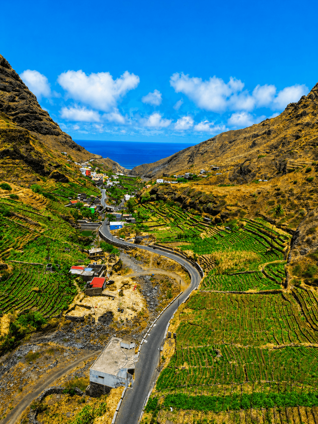 Valle de Alto Mira en Santo Antão