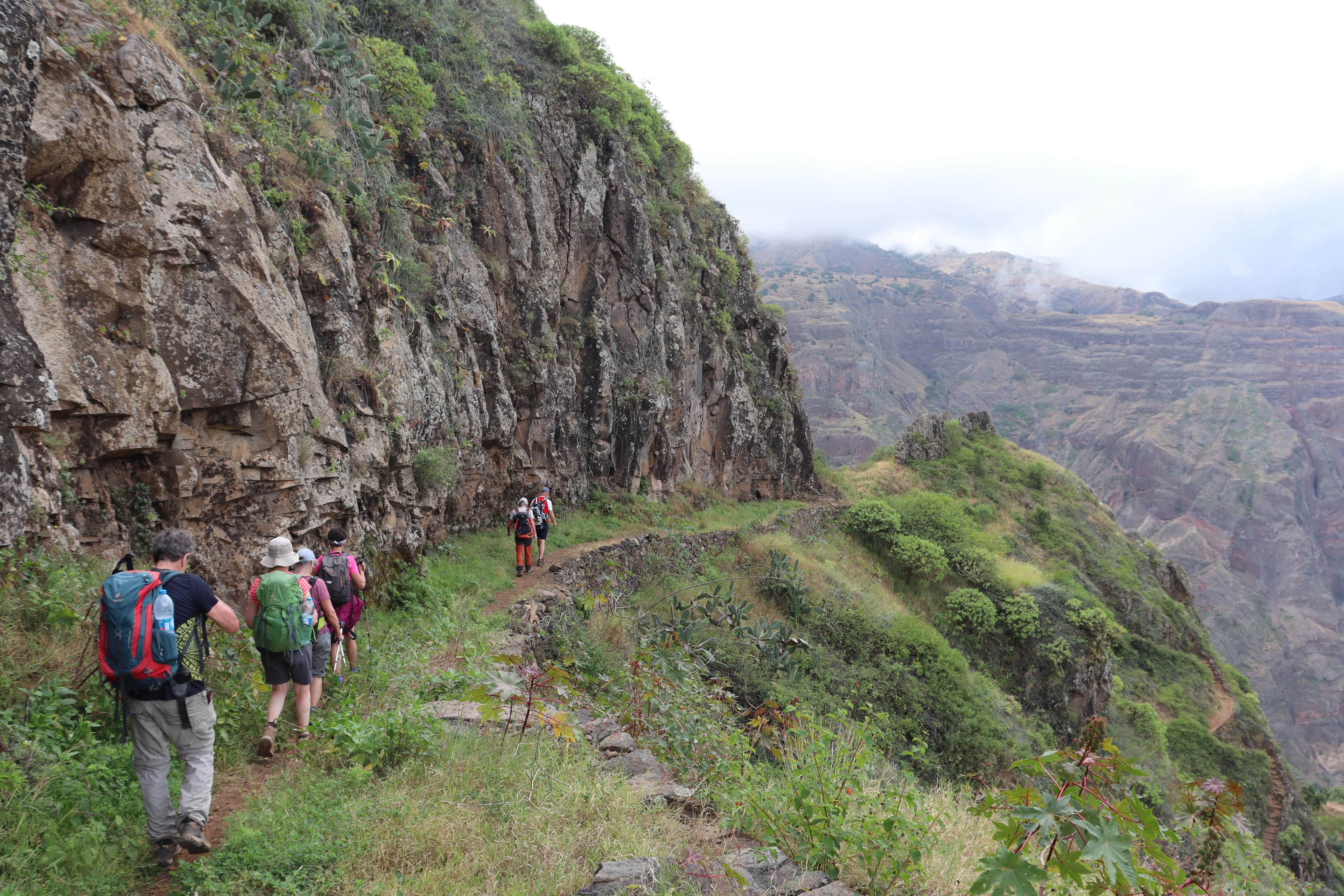 Trekking por las montañas de Cabo Verde